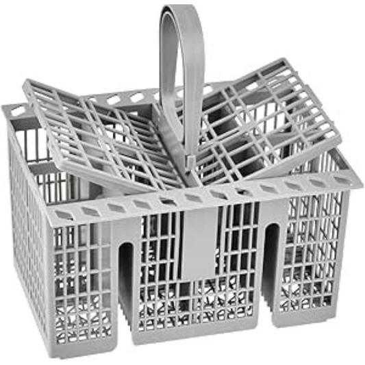 Dishwasher Cutlery Basket Cage with Handle Compatible with Bosch – Durable Utensil Holder Replacement for Spoons, Forks, Knives & Kitchen Accessories