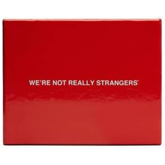 We're Not Really Strangers Card Game – Meaningful Connection Conversation Cards for Travel, Family Fun & Relationship Building