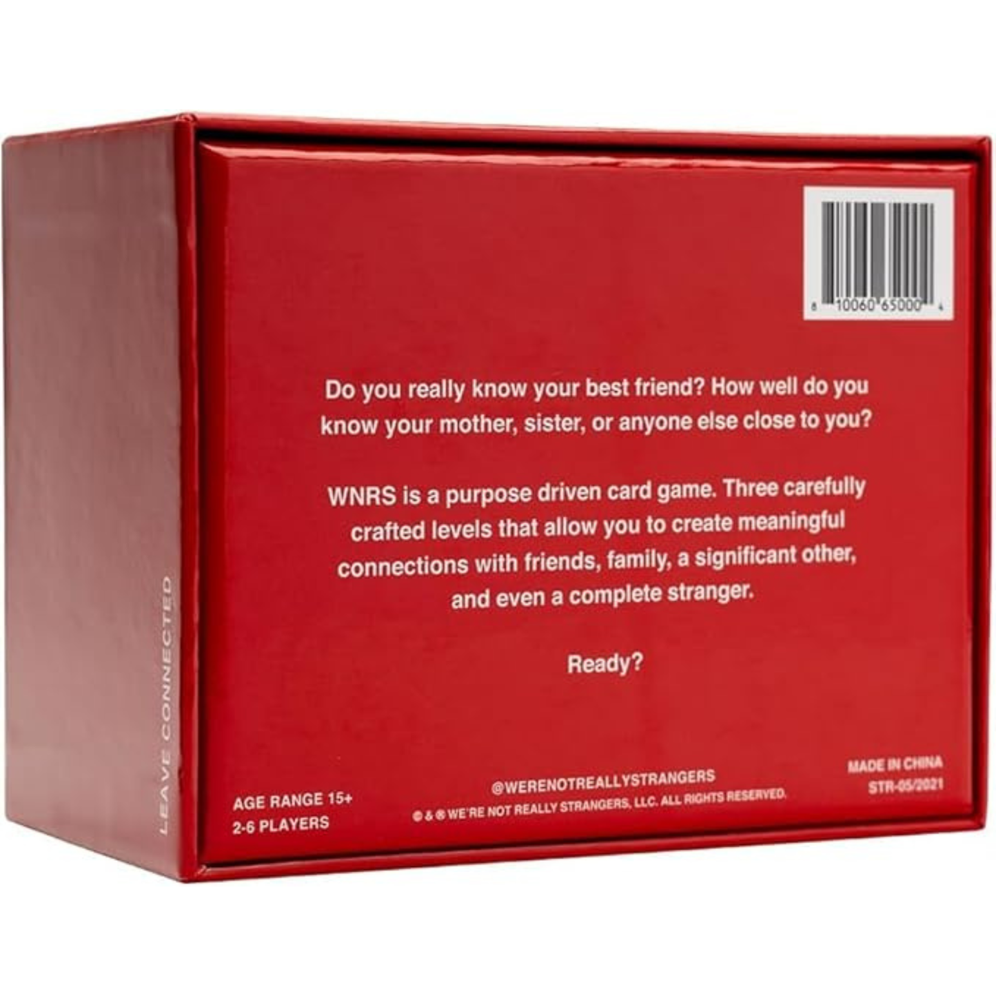 We're Not Really Strangers Card Game – Meaningful Connection Conversation Cards for Travel, Family Fun & Relationship Building