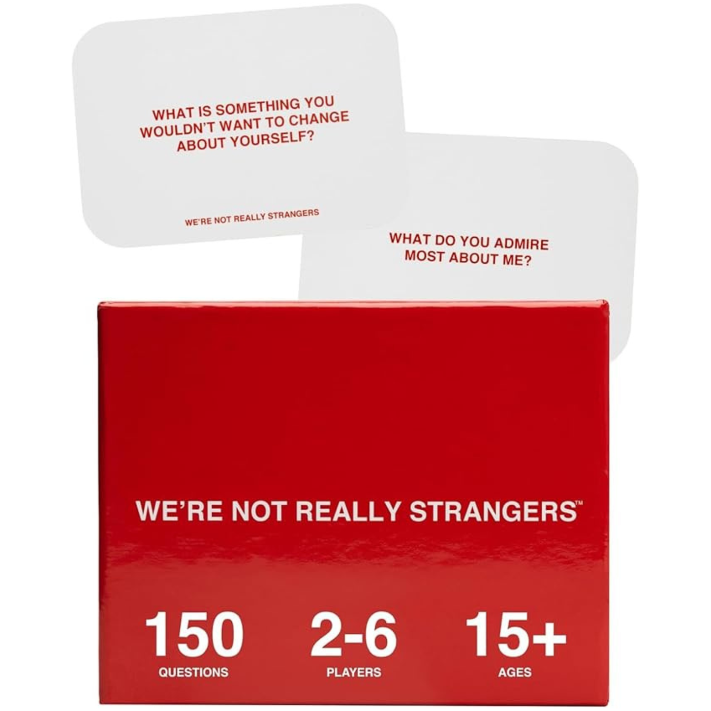 We're Not Really Strangers Card Game – Meaningful Connection Conversation Cards for Travel, Family Fun & Relationship Building