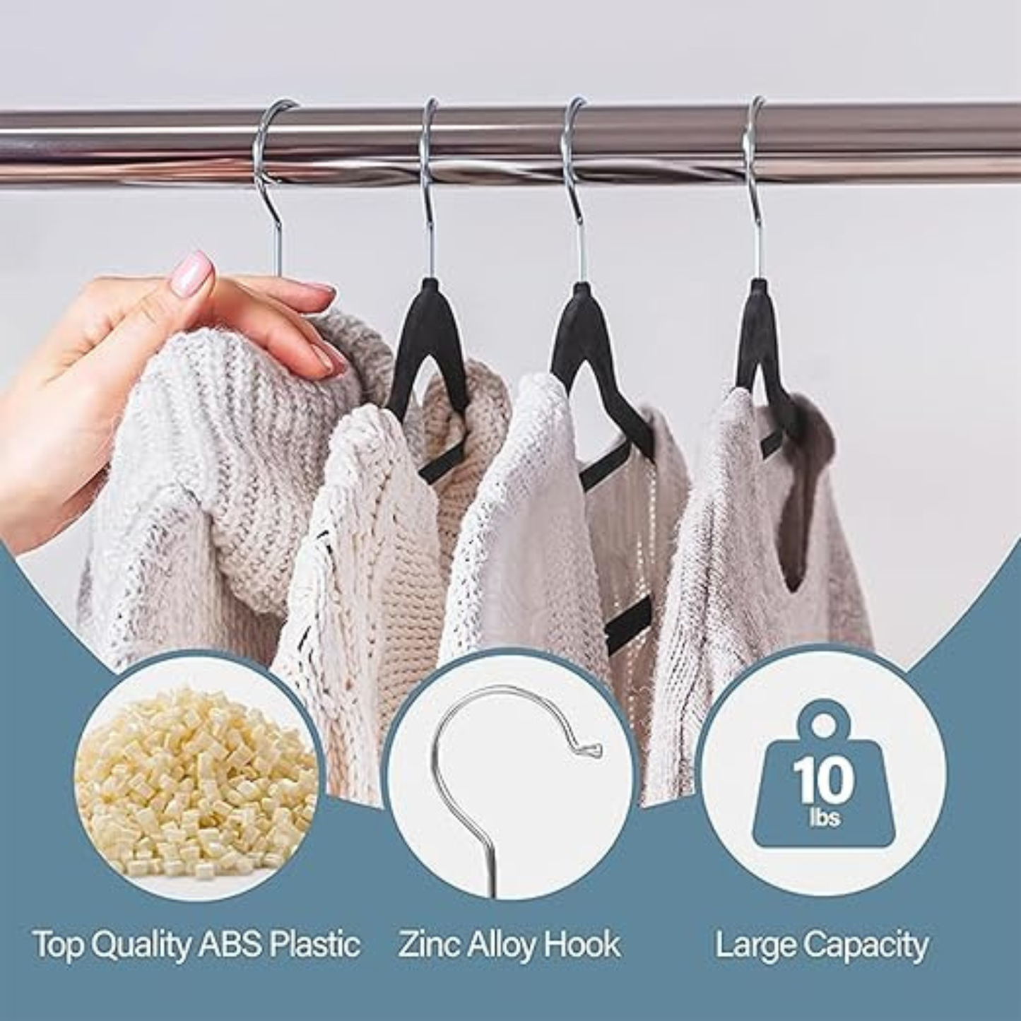 Wooden Coat Stand Storage Rack – Multi Hook Clothes Hanger Tree for Jackets, Hats, Bags & Umbrellas(pack of 8)
